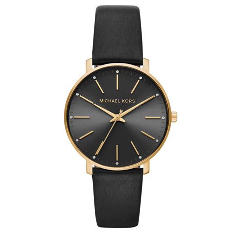 montre michael kors femme noir